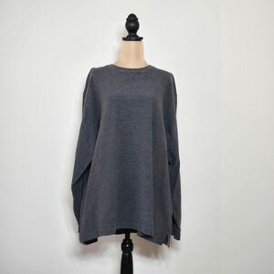 L.L. Bean Charcoal Gray Crewneck Sweatshirt